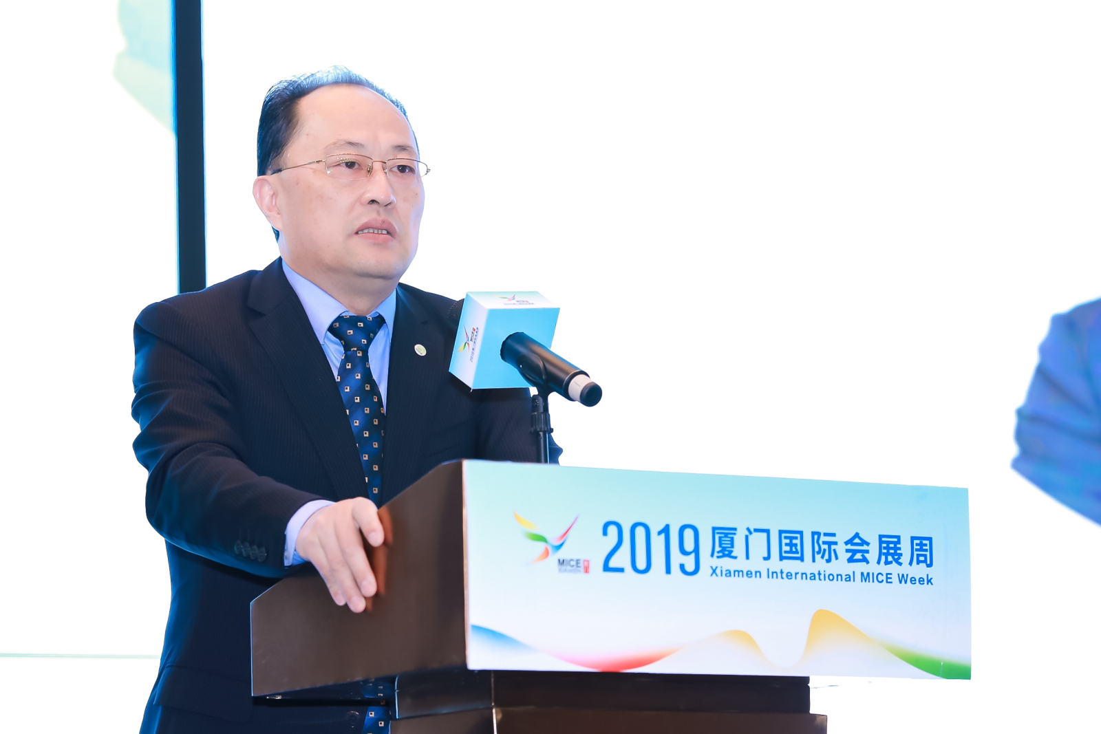 现场直击开幕致辞厦门市会议展览事务局局长王琼文